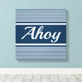 Ahoy Leinwanddruck (Insitu (Holzboden))