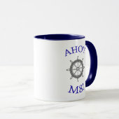 "AHOY M8!" Tasse (VorderseiteRechts)