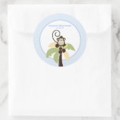 Ahoy Mate Monkey bevorzugt Sticker 1,5 cm (Tasche)