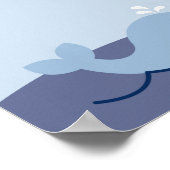 Ahoy Mate Nautical Baby Shooting Banner-Zeichen Poster (Ecke)