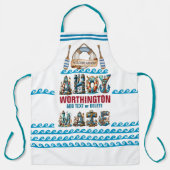 AHOY MATE! SCHÜRZE (Vorderseite)