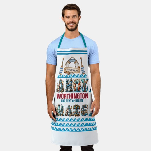 AHOY MATE! SCHÜRZE (Getragen)