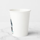 Ahoy Matey! Black Pirate Ship Birthday Pappbecher (Links)