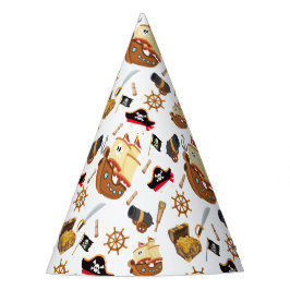 Ahoy Matey Pirate Birthday Partyhütchen