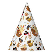 Ahoy Matey Pirate Birthday Partyhütchen (Links)