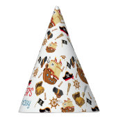 Ahoy Matey Pirate Personalized Birthday Partyhütchen (Rechts)