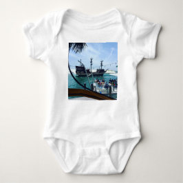 Ahoy Matey Pirate Ship Adventure Baby Strampler
