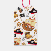 Ahoy Matey Pirate THANKS MATEY! Geschenkanhänger (Rückseite)