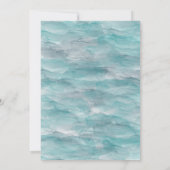 Ahoy mateys pirate Boy birthday Invitation Einladung (Rückseite)