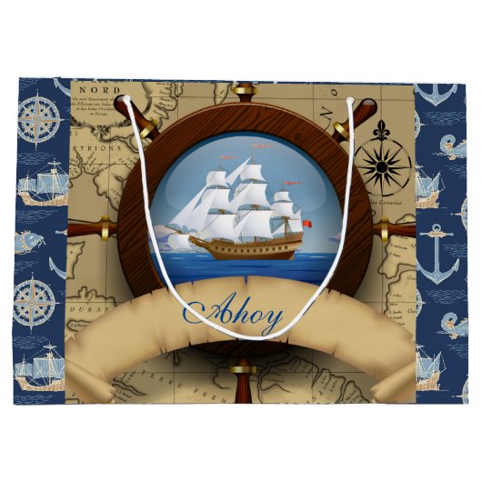 Ahoy Maty! Große Geschenktüte (Rückseite)