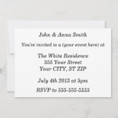  Ahoy! Muster dunkelblau Einladung (Rückseite)