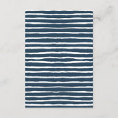 Ahoy Nautical Wünsche für Babyberatungskarte Begleitkarte (Rückseite)