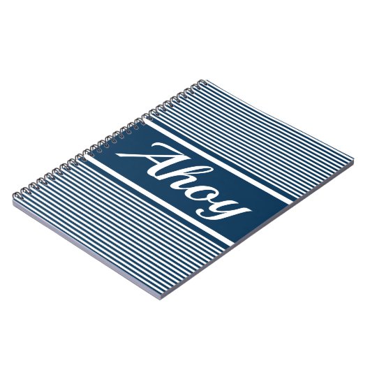 Ahoy Notizblock (Linke Seite)