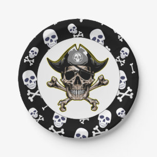 Ahoy, Party Planners Pirate Pappteller