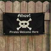 Ahoy! Pirates Welcome Banner