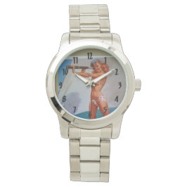 Ahoy Retro Vintage Pinups Armbanduhr