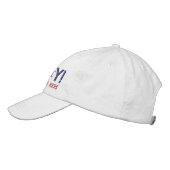 Ahoy-Schiffsrad Kapitäns Personalisiert Bestickte Baseballkappe (Links)