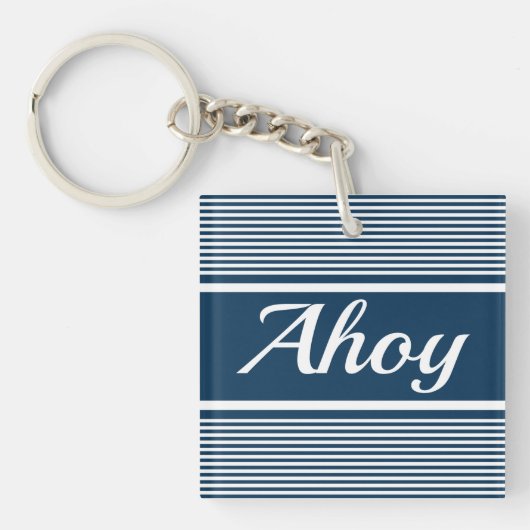 Ahoy Schlüsselanhänger (Vorderseite)