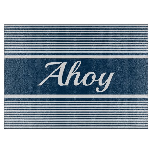 Ahoy Schneidebrett (Vorderseite)