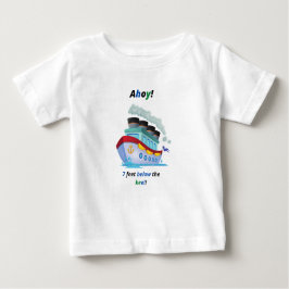 Ahoy Seamna And Cool Vessel Baby T-shirt
