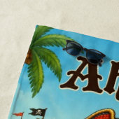 Ahoy! Strandzeit-Strandtuch Strandtuch (Beispiel)