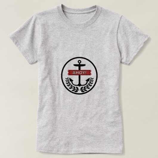 Ahoy - T - Shirt für Frauen (Design vorne)