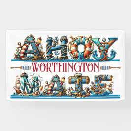 AHOY THEMA Matching-GENEHMIGUNG AN BORD Banner