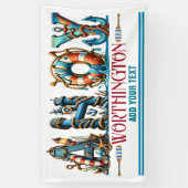 AHOY THEMA Matching-GENEHMIGUNG AN BORD Banner (Vertikal)