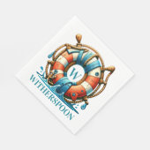 AHOY Thema Serviette (Ecke)