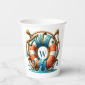 AHOY Theme Pappbecher (Rückseite)