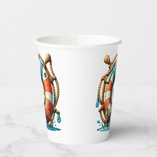 AHOY Theme Pappbecher (Links)