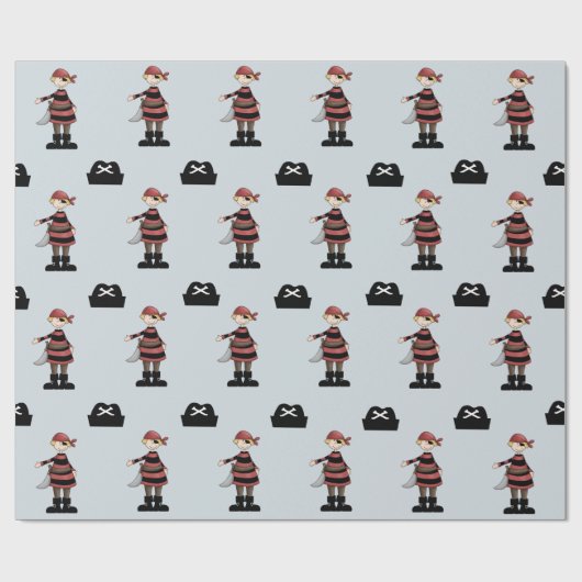 Ahoy There Matey! Geschenkpapier (Flach)