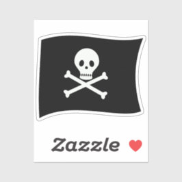 Ahoy There! Pirate Boy Birthday Party Aufkleber