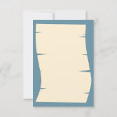 Ahoy There! Pirate Boy Birthday Party Dankeskarte (Rückseite)