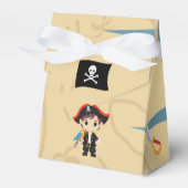Ahoy There! Pirate Boy Birthday Party Geschenkschachtel (Vorderseite)