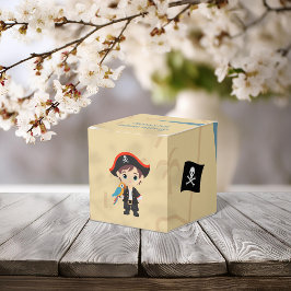 Ahoy There! Pirate Boy Birthday Party Geschenkschachtel