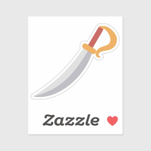 Ahoy There! Pirate Boy Birthday Party Sticker (Blatt)