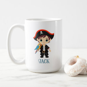 Ahoy There! Pirate Boy Birthday Tasse