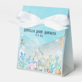 Ahoy! Unter der blauen Sea Baby Dusche Geschenkschachtel (Vorderseite)