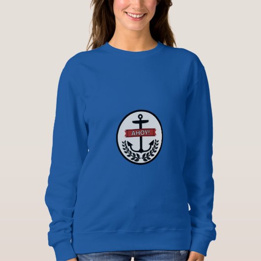 Ahoy - Women's Basic Sweatshirt  (Vorderseite)