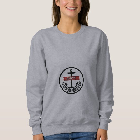 Ahoy - Women's Basic Sweatshirt (Vorderseite)