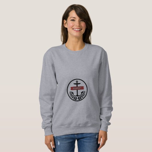 Ahoy - Women's Basic Sweatshirt (Vorne ganz)