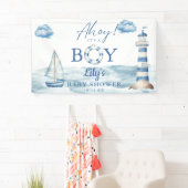 Ahoy's Baby-Dusche Empfang Banner (Insitu)