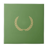 Ährenkranz Lorbeerkranz Laurel wreath Fliese (Vorderseite)