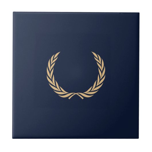 Ährenkranz Lorbeerkranz Laurel wreath Fliese (Vorderseite)