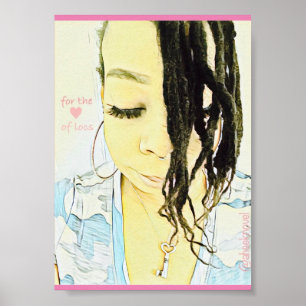 Ahsek Novel für die Liebe von Locs 17 Poster