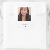 Ahsek Novel Hello Stickers (Tasche)