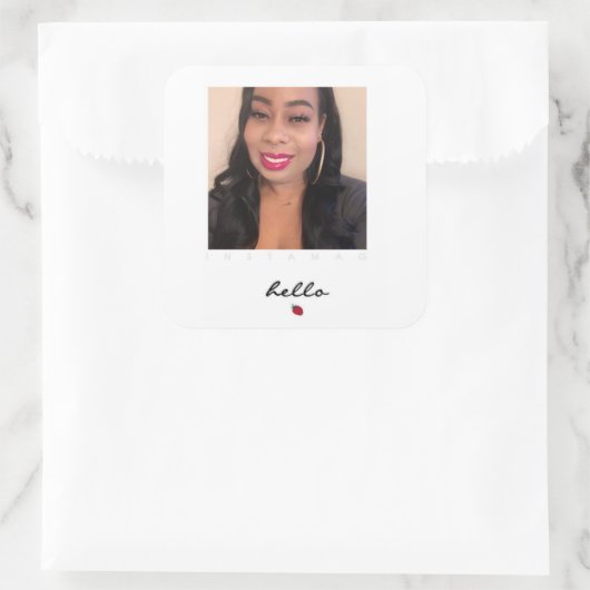 Ahsek Novel Hello Stickers (Tasche)