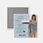 Ahsek Novel Poetry Magnet 3 (Vorderseite/Rückseite)