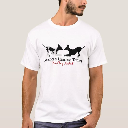 AHT "wir spielen" den T - Shirt der Männer (Vorderseite)